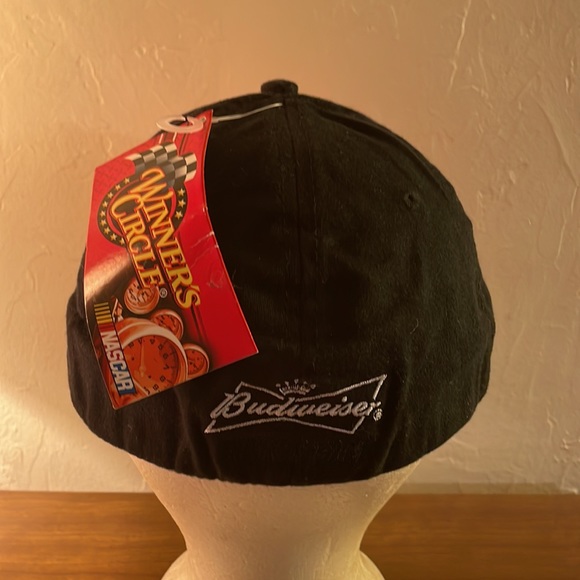 Dale Earnhardt Jr. Budweiser Hat Winner's Circle #8 Fitted Red Black Cap - NWOT - Picture 3 of 5